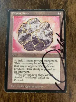 Fellwar Stone Signed Quinton Hoover MTG The Dark - Image 1