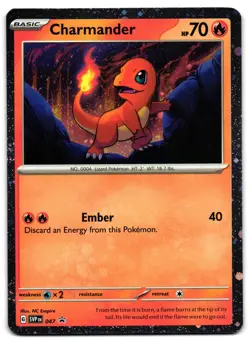 Charmander 047 - Scarlet & Violet Promo Pokemon TCG - NM Card - Image 1