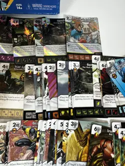 Marvel Uncanny X-Men Dice Masters Collector's Box +Loads Of Extra Cards and Dice - Image 5