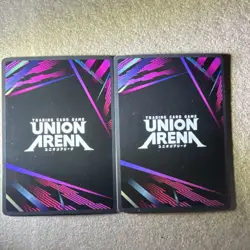 Union Arena 2 Character Cards Ayato Kirishima Foil & Regular Double Attack Raid - Image 2