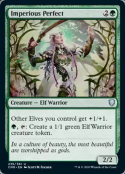 Imperious Perfect - CMR MTG - Light Play - Image 1