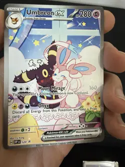 Umbreon & Sylveon Ex Pokemon Card TCG Display - Image 2