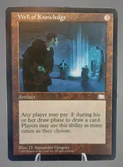 Magic The Gathering Well of Knowledge Weatherlight MTG - Image 1