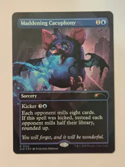 MTG Maddening Cacophony Secret Lair Drop 2322 Foil Rare - Image 2
