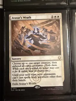 Avatar's Wrath Avatar: The Last Airbender Regular - MTG - NM - Image 1