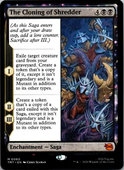 The Cloning of Shredder 0060 Teenage Mutant Ninja Turtles Mtg NM - Image 1