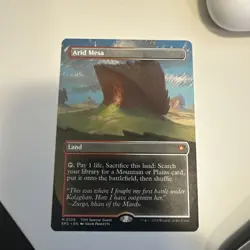 1x Arid Mesa (Borderless) - M0109 - MTG - Special Guests (SPG) NMx1 - Image 1