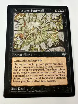 Tombstone Stairwell - Mirage - MTG - Magic The Gathering - Near Mint NM 1996 - Image 1