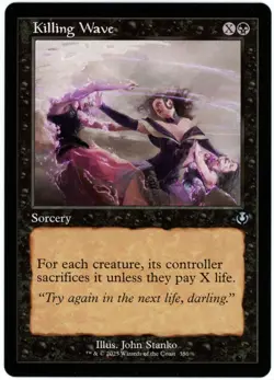 Killing Wave (Retro Frame) 0386 - Innistrad Remastered - MTG - NM/M - Image 1