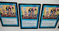 Tinker (x4): Urza's Legacy: Blue Sorcery: MTG: 1999, Heavy Play - Image 1
