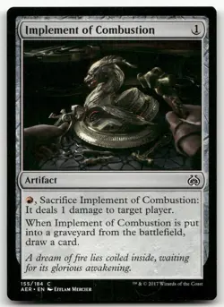 Implement of Combustion #155 (NM) Aether Revolt AER Magic MTG - Image 1