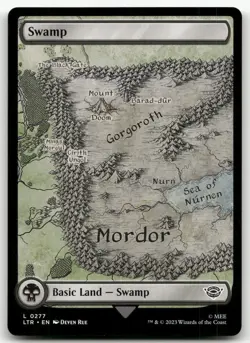 Swamp (0277) #277 (NM) Lord of the Rings LTR Magic MTG - Image 1
