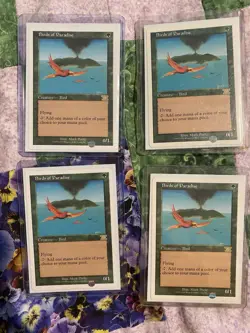 Birds of Paradise MTG Core Set 6th Edition Play set(lot of 4) - Image 3