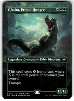 Ghalta, Primal Hunger (Borderless) Special Guests Regular MTG NM - Image 1