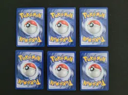 6x Pokemon Energie Karte - 1. Edition - 97 98 99 100 101 102 Basis Set - #4 - Image 2