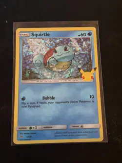 Pokemon - Squirtle holo - 17/25 mcdonalds promo mint B8 - Image 1