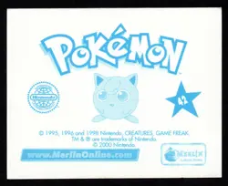 CROMO / STICKER #42 POKEMON SERIE 2 COLECCION MERLIN 2000 (ALBUM AZUL) - Image 2