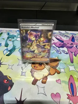 Acerola's Mischief 183/132 SIR ME01: Mega Evolution - Pokemon Card - NM - Image 1