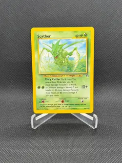 Scyther 46/75 Pokemon Neo Discovery Unlimited Non Holo Vintage NM - Image 1