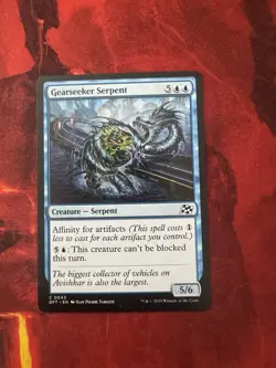 MTG - Gearseeker Serpent - DFT - 0043 - Image 1