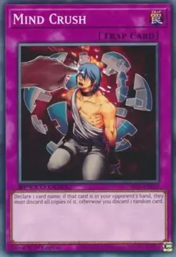 Mind Crush - SBC1-ENE19 - Common - 1st Edition - Lightly Played - Image 1