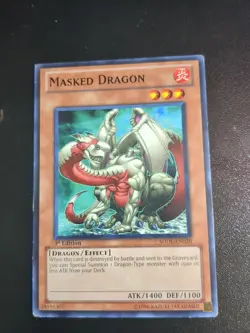 Masked Dragon SDDL-EN020 Structure Deck: Dragunity Legion-1st Edition 1st... - Image 1