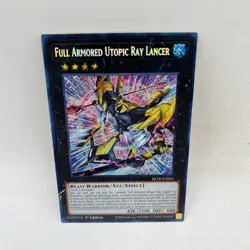Full Armored Utopic Ray Lancer BLTR-EN003 Battles of Legend Yugioh - Image 1