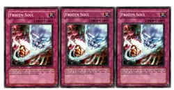 Yugioh- 3X Frozen Soul - Common - 1st Edition - DCR-096 - Near Mint - Image 1