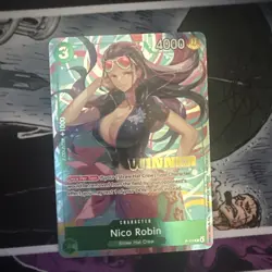 Nico Robin (Heroines Battle Winner Pack) P-111 One Piece Promotion Cards Foil - Image 1