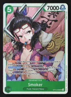 Smoker (030) SR OP10-030 NM - One Piece TCG - Image 1