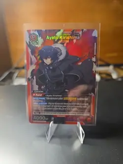 Union Arena Ayato Kirishima 075 SR UE18BT: Tokyo Ghoul ENGLISH NM - Image 1