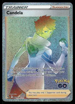 Pokemon Cards Candela 083/078 Pokemon GO Rainbow Rare NM *2 - Image 1