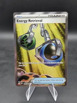 Pokemon Card - Energy Retrieval - Full Art Ultra Rare (108/086) Chaos Rising NM - Image 1
