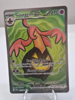 Pokemon Card TCG: Gourgeist ex 102/086 Full Art Ultra Rare Chaos Rising ME04 NM - Image 1