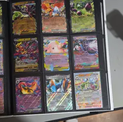 Pokemon TCG 9 Card Lot 1st Half Of Complete Binder - Image 3