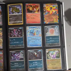 Pokemon TCG 9 Card Lot 1st Half Of Complete Binder - Image 5