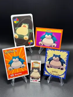 Pokemon Snorlax Set of 5 - Snorlax #143 Peru/NON-TCG Cards & Stickers - Image 1