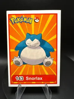 Pokemon Snorlax Set of 5 - Snorlax #143 Peru/NON-TCG Cards & Stickers - Image 4