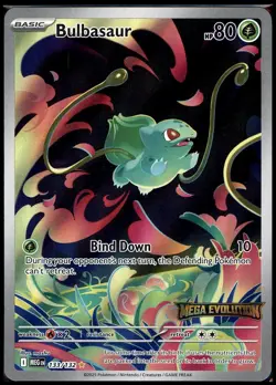 Bulbasaur - (Mega Evolution Stamped) Illustration Rare Miscellaneous Cards & Pro - Image 1