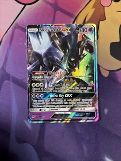 Necrozma GX - 63/147 - Pokemon Burning Shadows Sun & Moon Ultra Rare Card MP - Image 1
