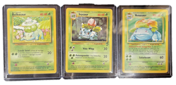 Pokemon 3 Card Lot HOLO Venusaur Vintage WOTC Bulbasaur / Ivysaur / Venusaur - Image 1