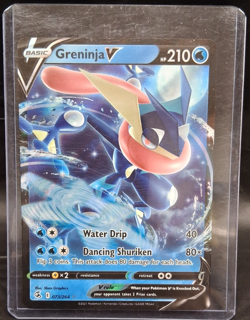 Pokemon Greninja V Card 073/264 Water Drip - Dancing Shuriken - Image 3