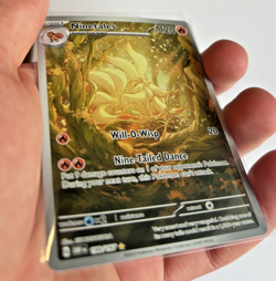 Ninetales 199/197 SV03: Obsidian Flames Holo Awesome Classic Shiny Pokemon Card - Image 3