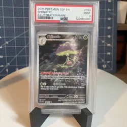 pokemon Tcg 2024 Ssp En Shiinotic Illustration Rare #194 Psa 9 Mint - Image 1