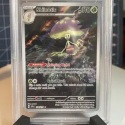 pokemon Tcg 2024 Ssp En Shiinotic Illustration Rare #194 Psa 9 Mint - Image 2