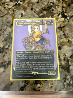 Celes, Rune Knight (Borderless) Commander: Final Fantasy Regular - Image 1