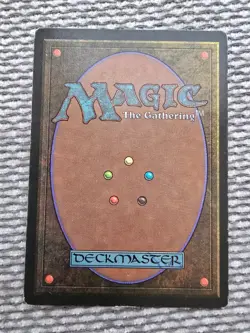 MTG Crusade 4th Edition Damaged Condition - Image 2