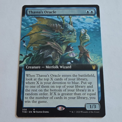 Wizards of the Coast MTG Thassa's Oracle #308 Rare Blue Creature Extended Art - Image 1