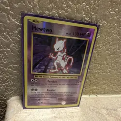 Nintendo Pokemon TCG Base Set 2 Holo 4-Card Lot Mewtwo Zapdos Raichu Gyarados - Image 2