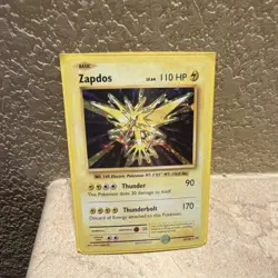 Nintendo Pokemon TCG Base Set 2 Holo 4-Card Lot Mewtwo Zapdos Raichu Gyarados - Image 5